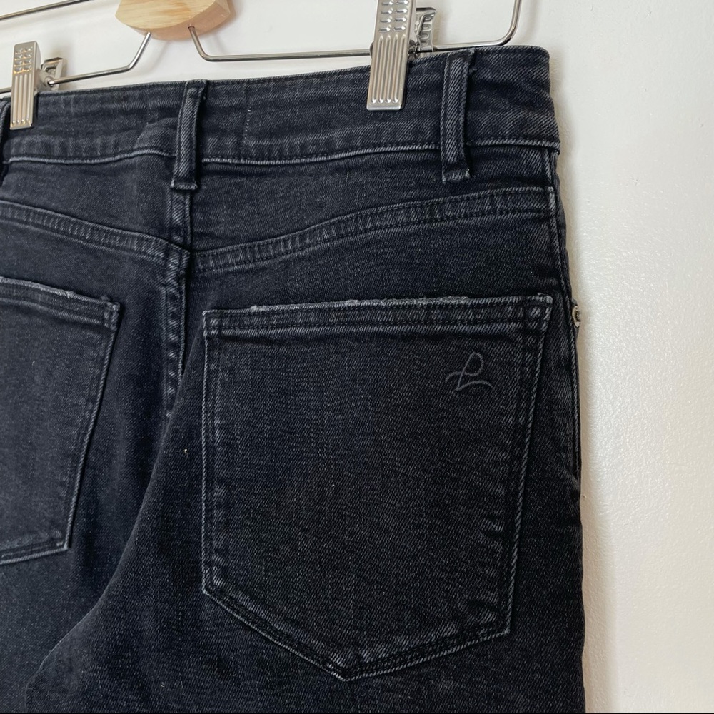 DL1961 Bella Embellished Vintage Slim Jeans in Savannah Studded Cross X Black - Picture 7 of 14